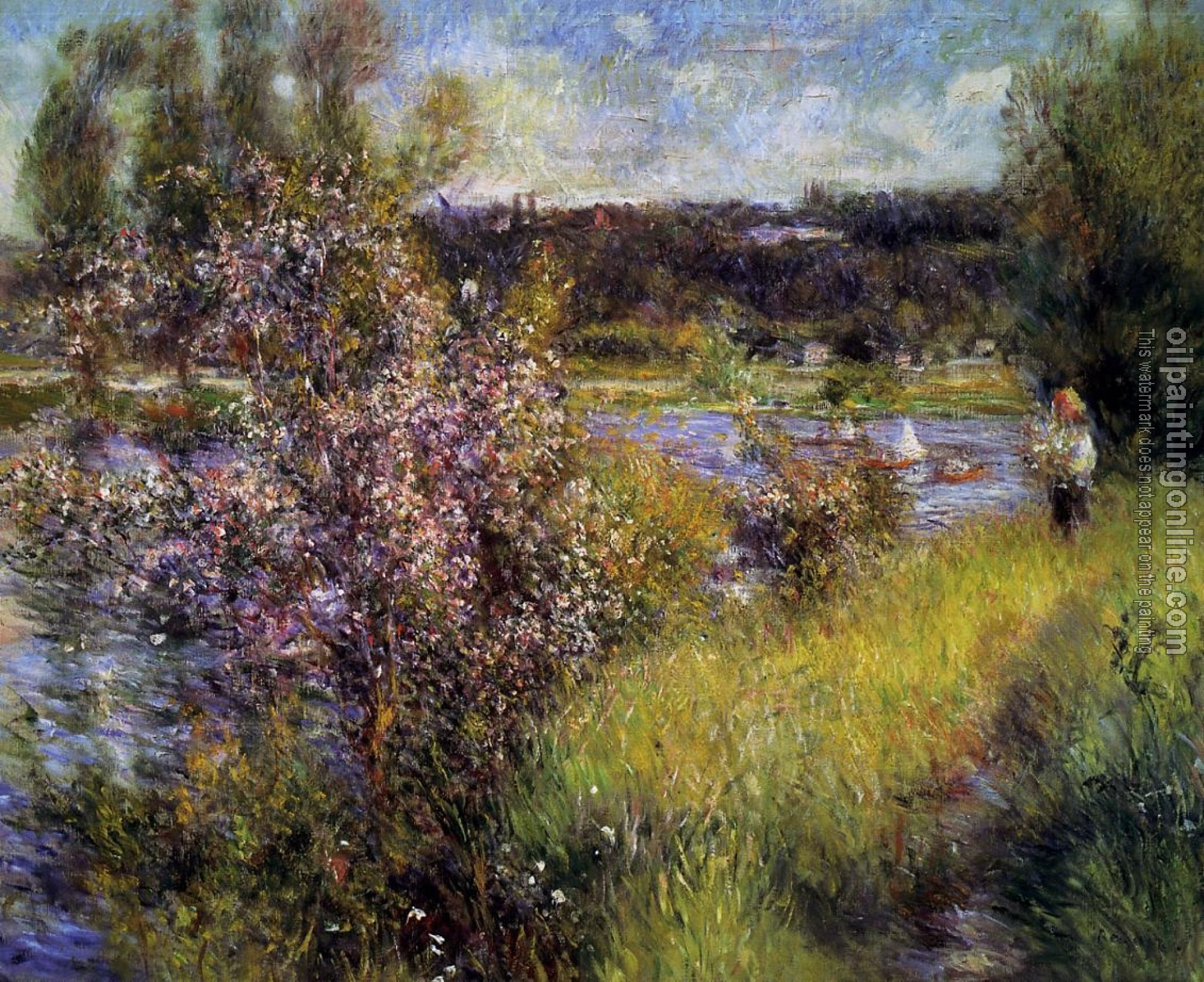 Renoir, Pierre Auguste - The Seine at Chatou